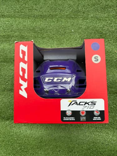 New CCM Tacks 710 Helmet Pro Stock | Small