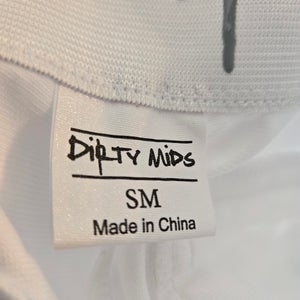 White Men's Small Adult Game Pants