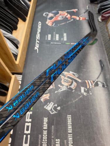 2 PACK | P92 | 77 Flex NEW! Senior Bauer Pulse Left Hand Hockey Stick Pro Stock (New)