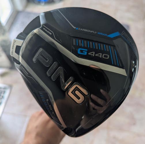 Men's 2025 Ping G440 LST Right Handed Driver Stiff Flex 9 Loft Graphite Shaft 44.25" (Used)
