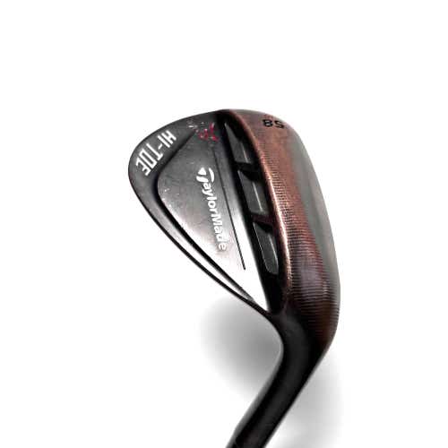 TaylorMade Milled Grind HI-TOE Lob Wedge LW 58* 10 KBS Hi-Rev 2.0 115g Wedge RH