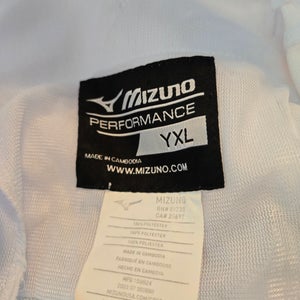 White Men's XL Youth Mizuno Game Pants