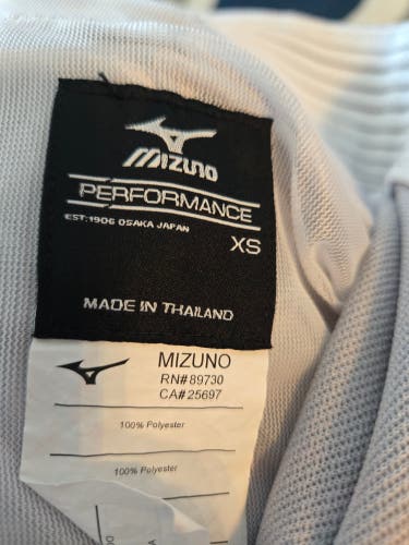 White Men's XL Youth Mizuno Game Pants