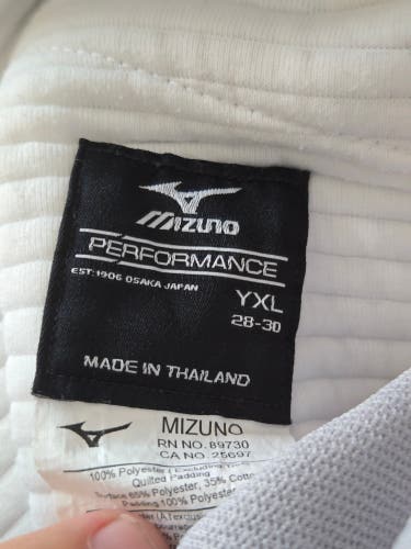 Gray Men's XL Youth Mizuno Game Pants