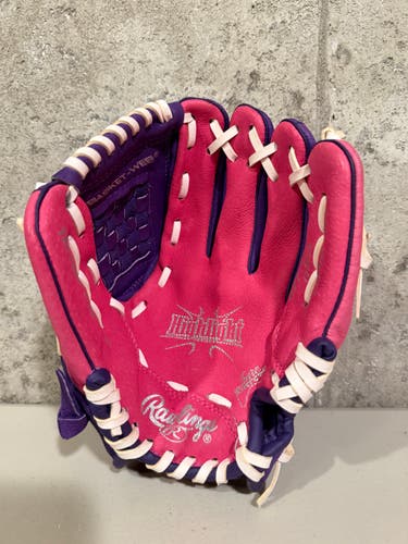 Rawlings Highlight HFP10PPUR 10” Youth Softball Glove Pink/Purple – New Without Tags
