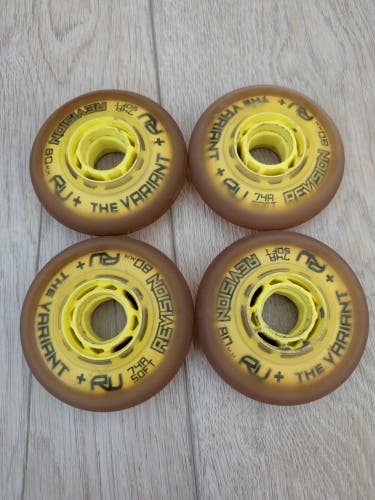 Revision The Variant 80MM Soft Wheels (Used)