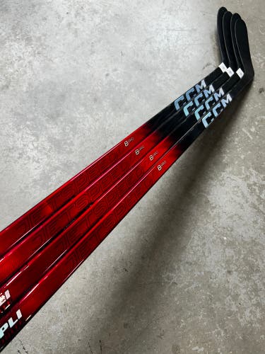 4 PACK 80 Flex P28M Senior CCM Jetspeed FT8 Pro Left Hand Hockey Stick Pro Stock (New)