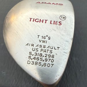 Adams 2013 Tight Lies Right Handed Fairway Wood Regular Flex Loft 16 Graphite Shaft (Used)
