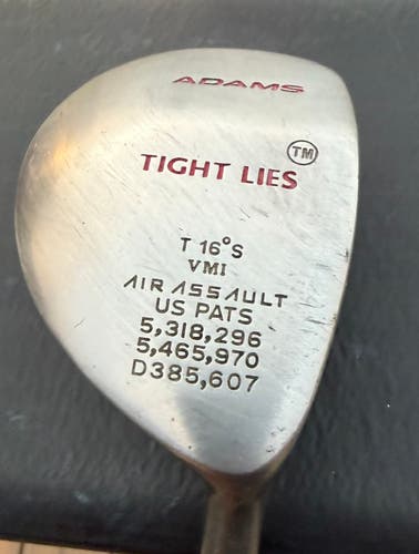 Adams 2013 Tight Lies Right Handed Fairway Wood Regular Flex Loft 16 Graphite Shaft (Used)