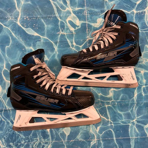 Senior Bauer GSX Hockey Goalie Skates Regular Width 8 (Used)