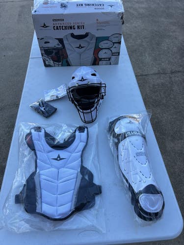 All-Star Fastpitch Advanced Series Softball Catching Kit Size Medium NEW Read