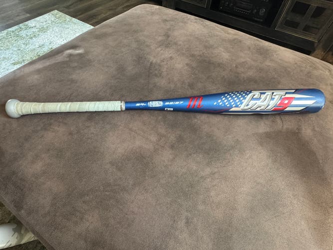 2022 Marucci CAT9 Pastime Alloy USSSA Certified Bat (-5) 27 oz 32" (Used)