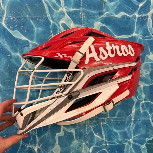 Red Adult Cascade XRS Lacrosse Helmet | OSFM (Used)