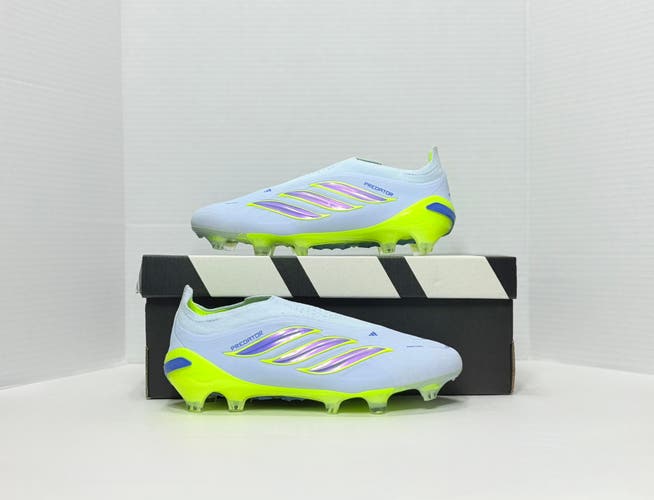 Blue Unisex Size M 5.5 (W 6.5) Adidas Predator Elite FG Molded Cleats Cleats (New) JS0410