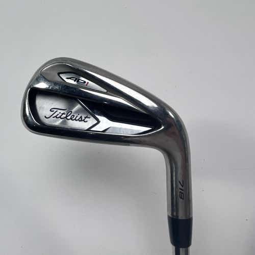 Titleist 718 AP1 Single 7 Iron True Temper AMT Red R300 Regular Steel Mens RH