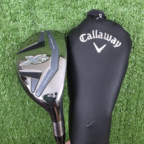 2026 Callaway XR 4 Hybrid 4H 21 Regular Flex 70g Graphite RH Gray Silver 40"