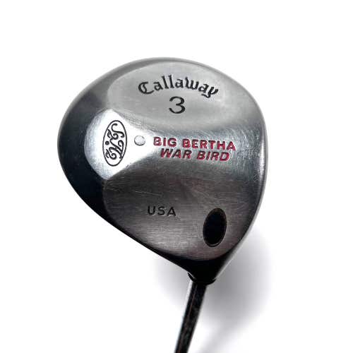 Callaway Big Bertha Warbird 3 Fairway Wood 15* True Temper Memphis "10" Stiff RH