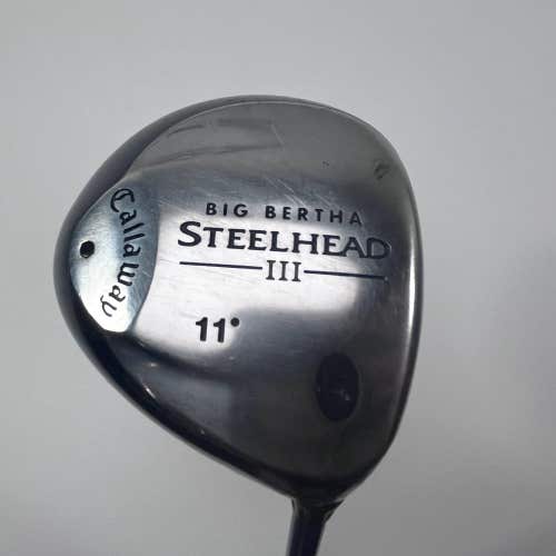 Callaway Steelhead III Driver 11* System III Ladies RH Undersize Grip