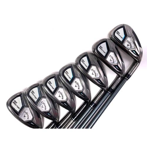 Callaway Big Bertha 2015 Iron Set 6-PW+AW+SW San Diego 4.0 Ladies RH