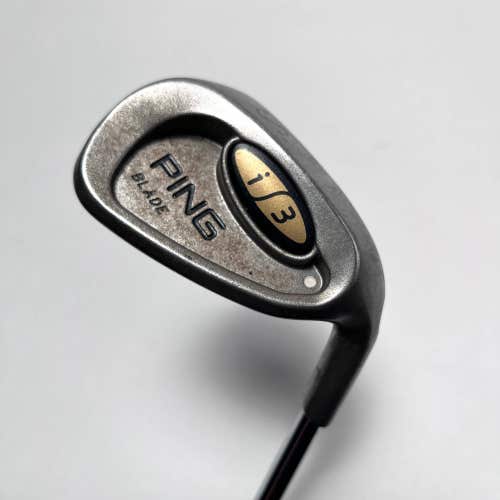 Ping i3 Blade Sand Wedge SW White Dot 3* Up Cushin JZ Stiff Steel Mens RH