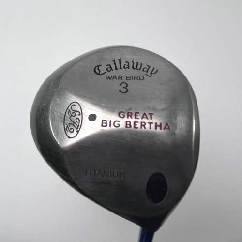 Callaway Original Great Big Bertha 3 Fairway 15* ProLaunch Blue 75g Regular RH