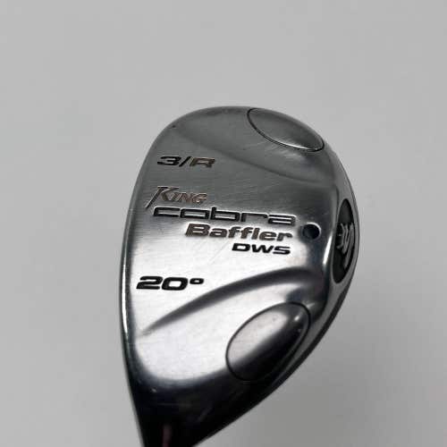 LEFTY Cobra Baffler DWS 3 Hybrid 20* Aldila NV HL 65g Regular Graphite Mens LH
