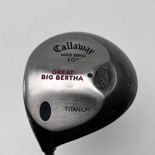 LEFTY Callaway Original Great Big Bertha Driver 10* GBB UL Regular LH