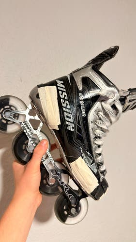 Mission Inhaler NLS1 Inline Skates Regular Width Size 7.5 (Used) read description!!