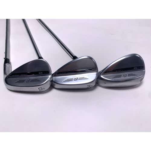 Titleist Vokey SM10 Tour Chrome Wedge Set 50* 12 | 54* 14 | 58* 12 SM10 Wedge RH