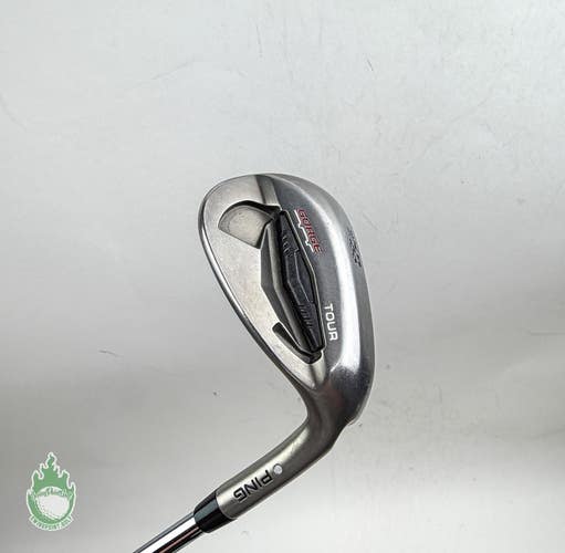 Used Ping White Dot Gorge Tour Wedge 58* SS Grind Stiff Flex Steel Golf Club