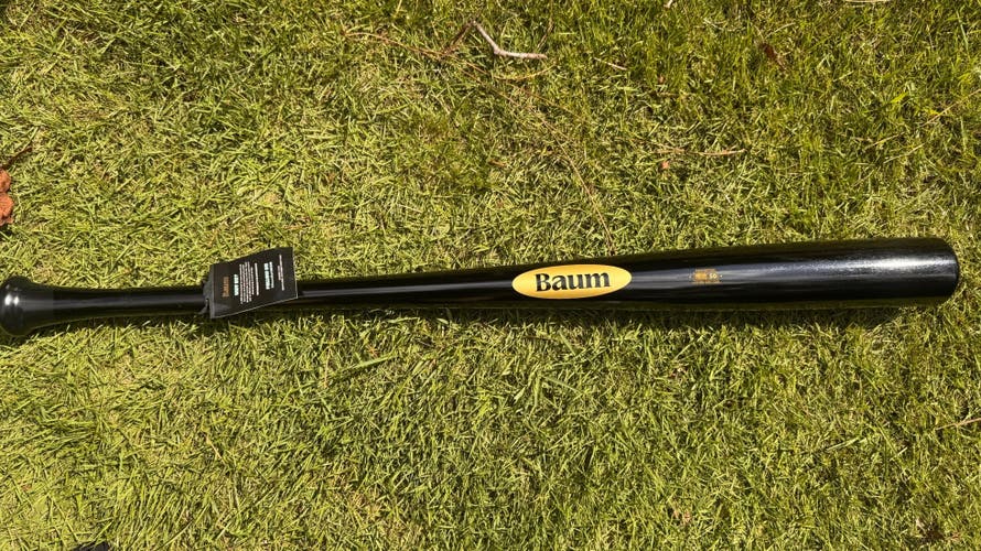 2025 End Loaded Baum Bat Gold Stock Wood Composite BBCOR Baseball Bat – 32”/29oz – NIW
