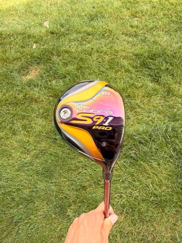 Cobra S9-1 Pro 3-Wood 15 Matrix Ozik XCon 8M2 Stiff Flex 43" NICE