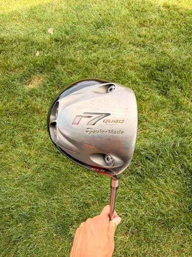 TaylorMade R7 Quad Driver 10.5 M.A.S.2 Stiff Flex 44.5"