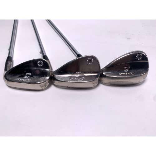 Titleist Vokey SM7 Brushed Steel Wedge Set 50* 12 | 54* 14 | 58* 12 DG Stiff RH