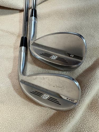Men's Titleist Vokey SM8 RH Iron Set wedgeflex  (Used)
