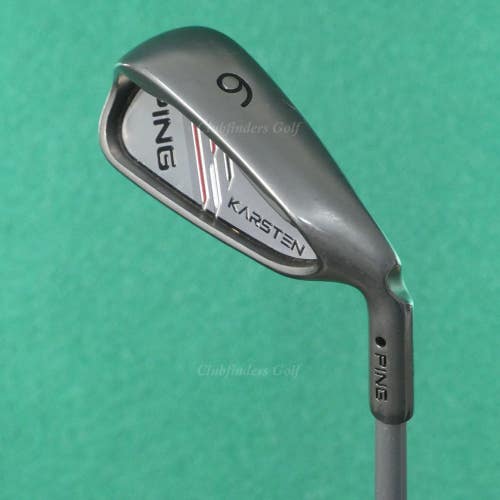 Ping Karsten 2015 Black Dot Single 6 Iron Factory KS 401 Graphite Regular