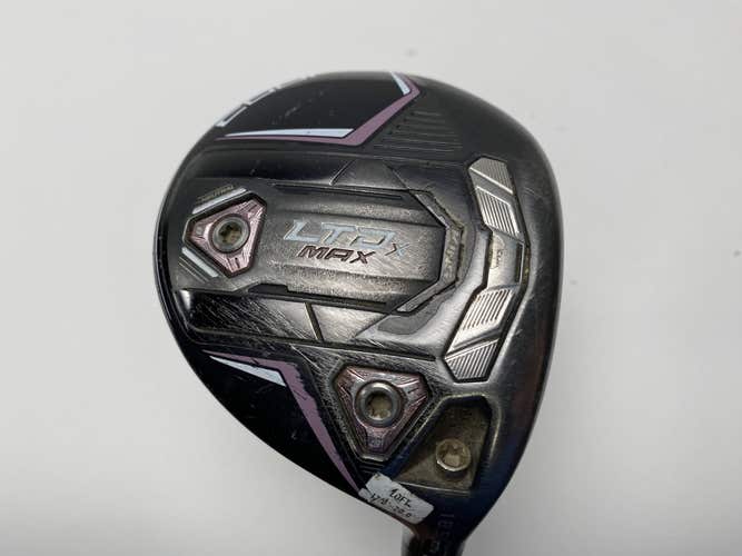 Cobra LTDx Max Womens 3 Fairway Wood 18.5* UST Mamiya Helium 4F1 Ladies RH