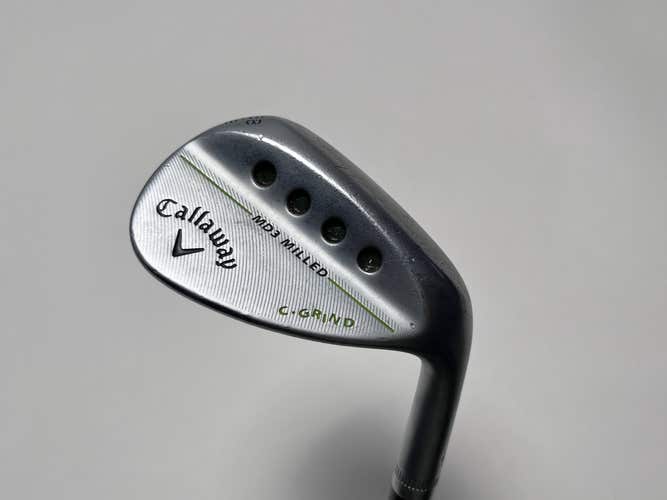Callaway MD3 Milled Chrome C-Grind LW 58* 8 C-Grind UST Mamiya Recoil 460 F3 RH