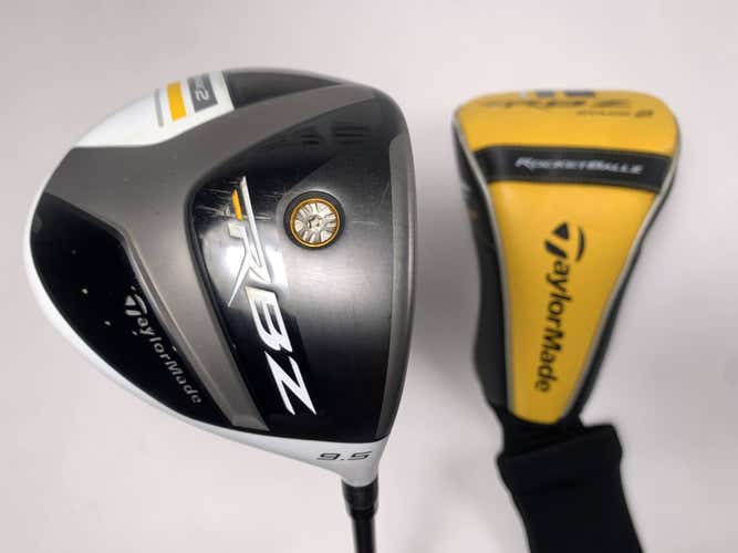 TaylorMade RocketBallz Stage 2 Driver 9.5* Fujikura Fuel 60g Stiff RH HC -1''