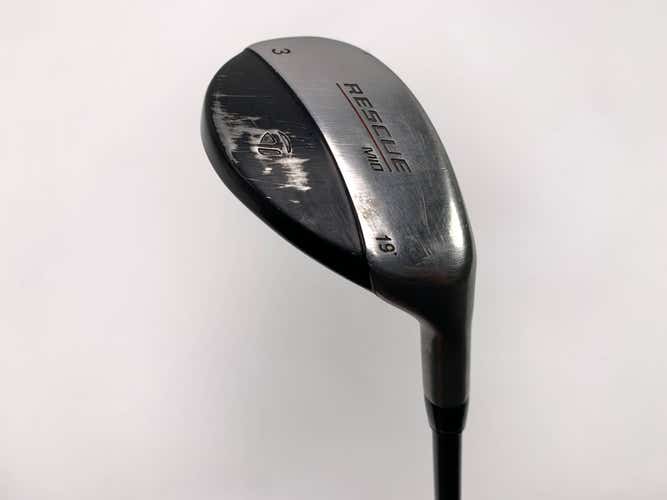 TaylorMade Rescue Mid 3 Hybrid 19* 65g Stiff Graphite Mens RH