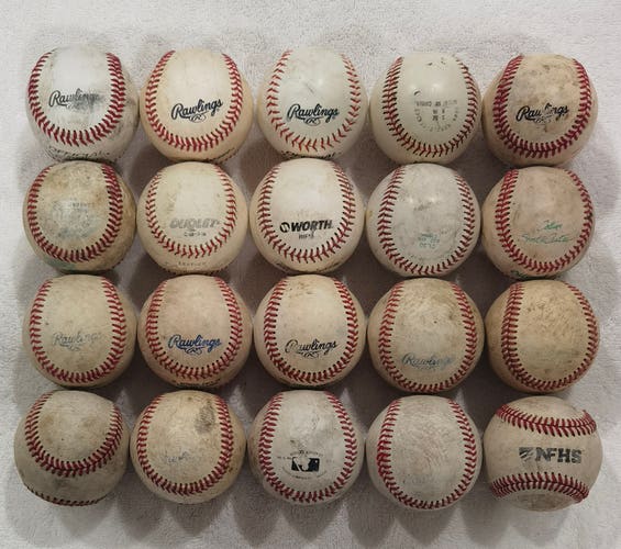 Baseballs 20 pack (Used)