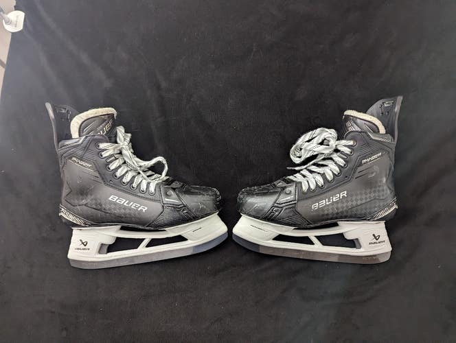 Used Bauer Supreme Shadow Hockey Skates Senior Size 9 Fit 2