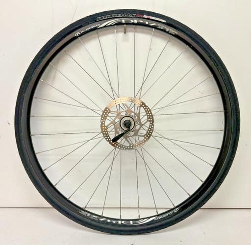 Alexrims DP17 32-Spoke Black Aluminum Disc 700C Front Wheel Shimano Hub +Tire