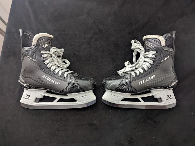 Used Bauer Supreme Shadow Hockey Skates Senior Size 9.5 Fit 2