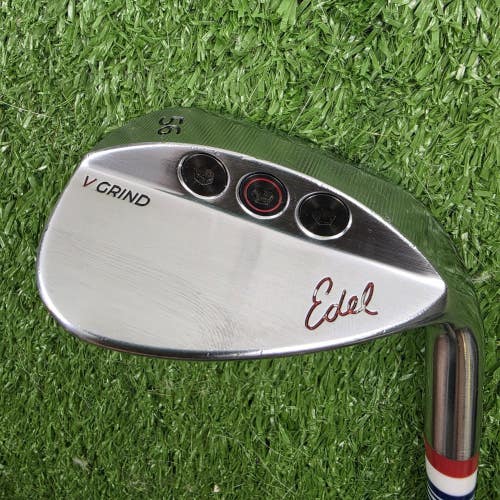 Excellent! Edel SMS V Grind 56 Sand Wedge SW Steelfiber i95 Stiff Flex RH 36.25