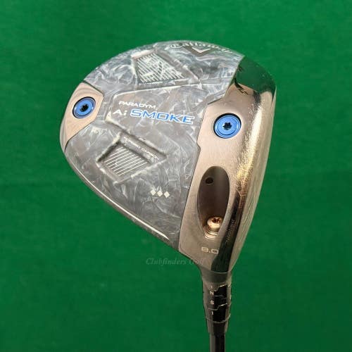Callaway Paradym Ai Smoke Triple Diamond 8 Driver HZRDUS Smoke RDX 6.0 Stiff