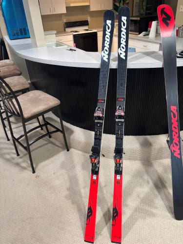 Unisex Nordica Dobermann GS WC 188 cm Racing Skis (Used)