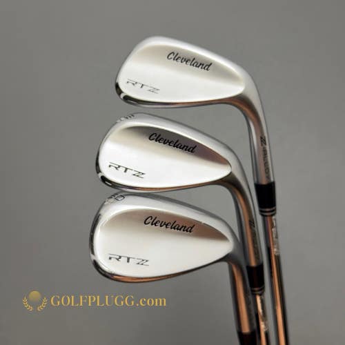52,56,60 Wedge Set- Cleveland RTZ / Dynamic Gold Steel, Wedge Flex (3495)