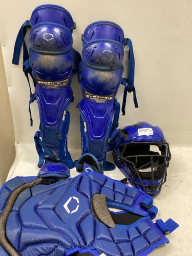 Used Evoshield ADULT CATCHER SET Catchers Equipment Other 11725-S000509004