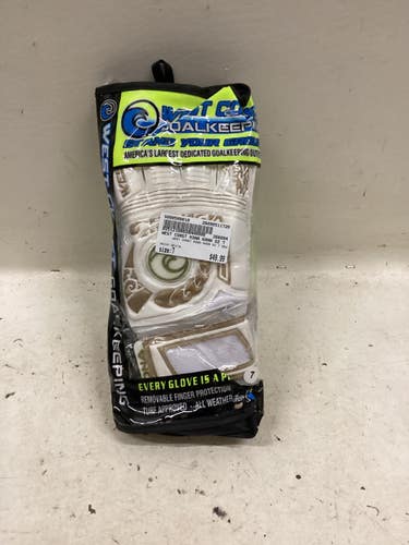 Used WEST COAST KONA KANN SZ 7 NEW Soccer Goalie Gloves White 7 11725-S000509008